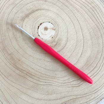 DMC alumínium horgolótű szilikon nyéllel - 3,5 mm