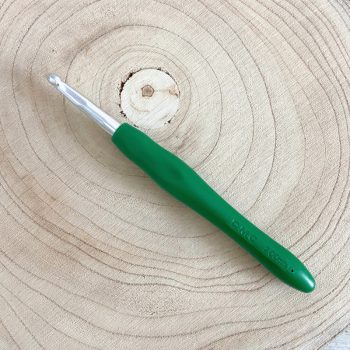 DMC alumínium horgolótű szilikon nyéllel - 7 mm