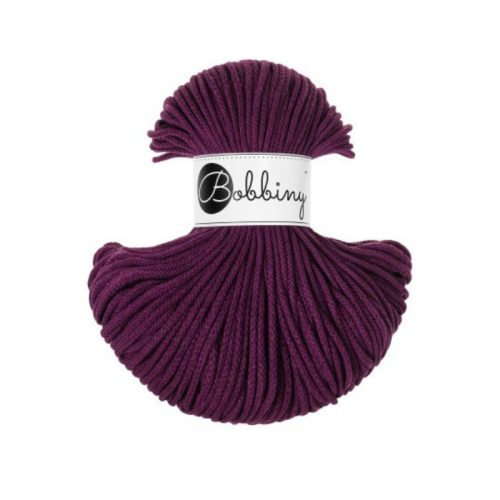 Bobbiny zsinórfonal - Aubergine - 3mm/100m