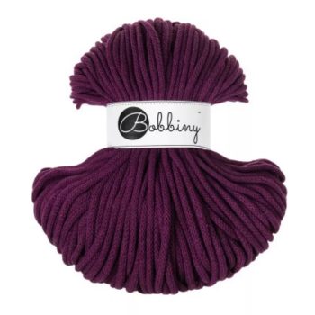 Bobbiny zsinórfonal - Aubergine - 5mm/100m