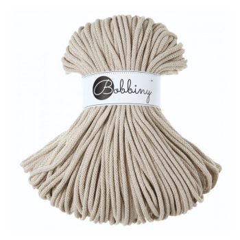 Bobbiny zsinórfonal - Beige - 5mm/100m