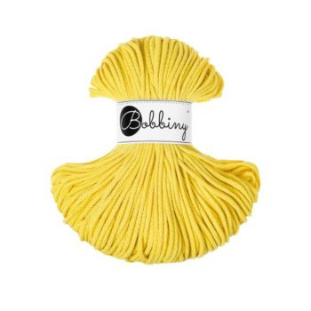 Bobbiny zsinórfonal - Canary yellow - 3mm/100m