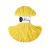 Bobbiny zsinórfonal - Canary yellow - 3mm/100m