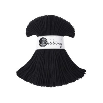 Bobbiny zsinórfonal - fekete - 3mm/100m