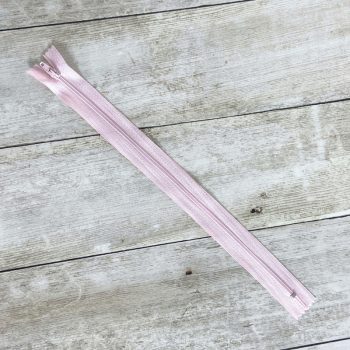 Cipzár 30 cm - babarózsaszín