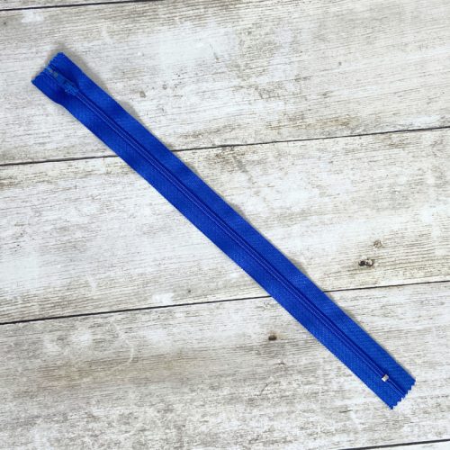 Cipzár 30 cm - királykék