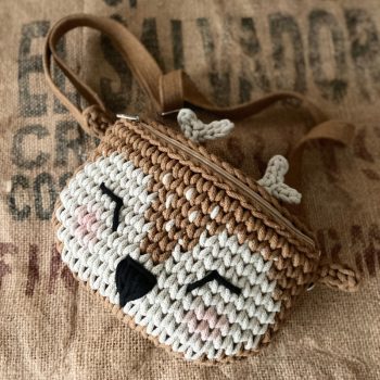 Gida mini övtáska horgoló DIY csomag