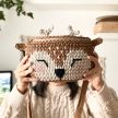 Gida övtáska horgoló DIY csomag