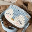 Pingvin övtáska horgoló DIY csomag