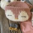 Pingvin övtáska horgoló DIY csomag
