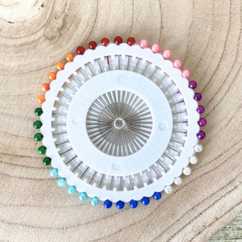 Gyöngyfejű gombostű készlet