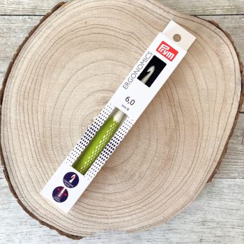 Prym ergonómikus horgolótű - 6 mm