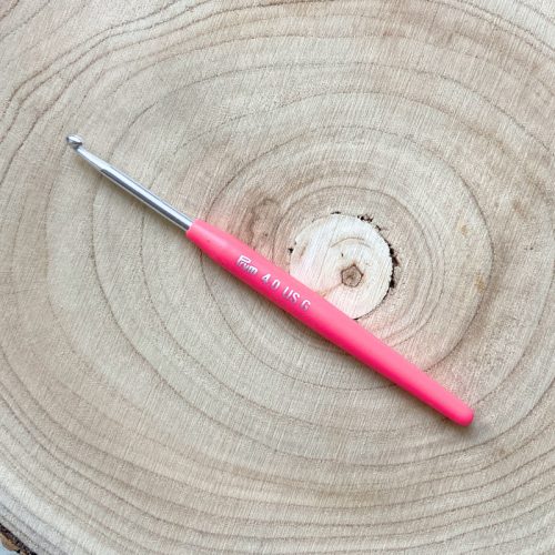 Prym aluminium horgolótű (soft nyél) - 4 mm