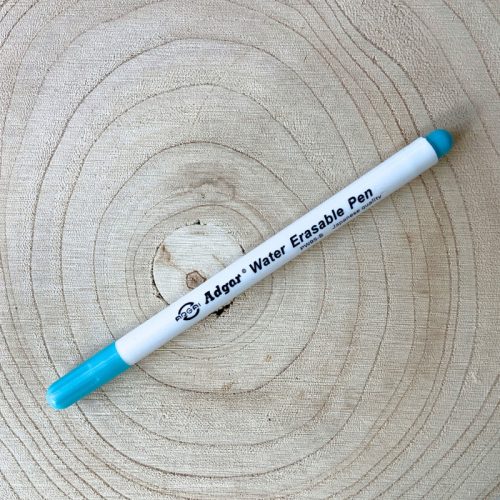 Textil jelölő illanó filc - kék