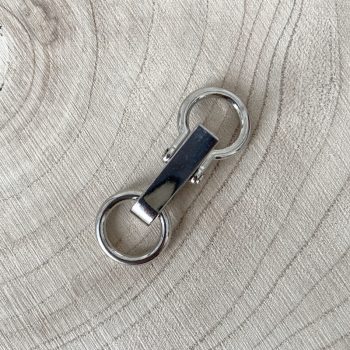 Kapocs 21x60 mm - nikkel