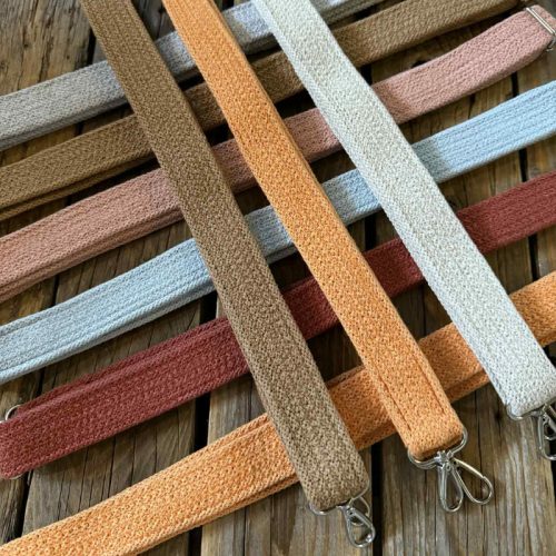  Pamutzsinór crossbody pánt - 2,5 cm - Bobbiny