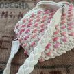 Fonalvarrott fonott hibrid crossbody pánt - 2,5 cm - Bobbiny